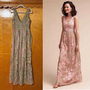 BHLDN  Floral Maxi Dress